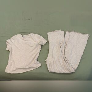 Pumiey 2 piece cotton set (Oatmeal)